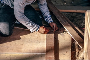 Carpenter working